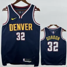 22-23 Nuggets GORDON #32 Royal blue Top Quality Hot Pressing NBA jersey