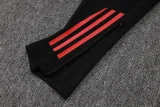 25-26 Ajax Black Half Pull Tracksuit (半拉链)