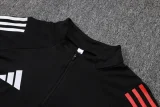 25-26 Ajax Black Half Pull Tracksuit (半拉链)