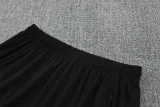 25-26 Man Utd Black Tank top and shorts suit