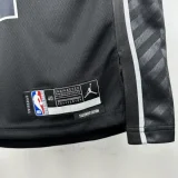 22-23 NETS RUSSELL #1 Black Top Quality Hot Pressing NBA Jersey (Trapeze Edition)飞人版