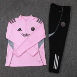 25-26 Inter Miami Pink Half Pull Tracksuit (半拉链)
