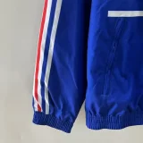25-26 France Blue & White Double Sided windbreaker (双面风衣)