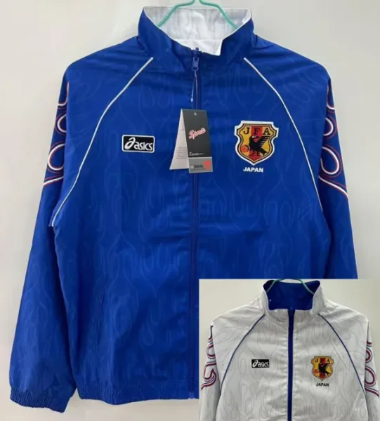 2025 Japan Anime Edition Blue & White Double sided Windbreaker (双面风衣)