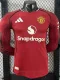 25-26 Man Utd Home Long Sleeve Player Version Soccer Jersey (长袖球员)