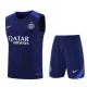 25-26 PSG Royal blue Tank top and shorts suit