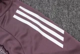 25-26 Man Utd Grey purple Jacket Tracksuit #A2550
