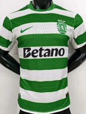 25-26 Sporting Lisbon Home Player Version Soccer Jersey