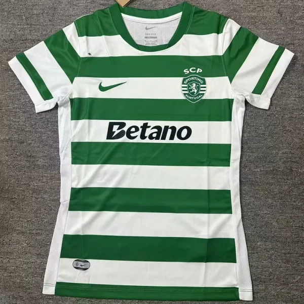 25-26 Sporting Lisbon Home Women Soccer Jersey (女)