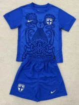 25-26 Finland Away Kids Soccer Jersey