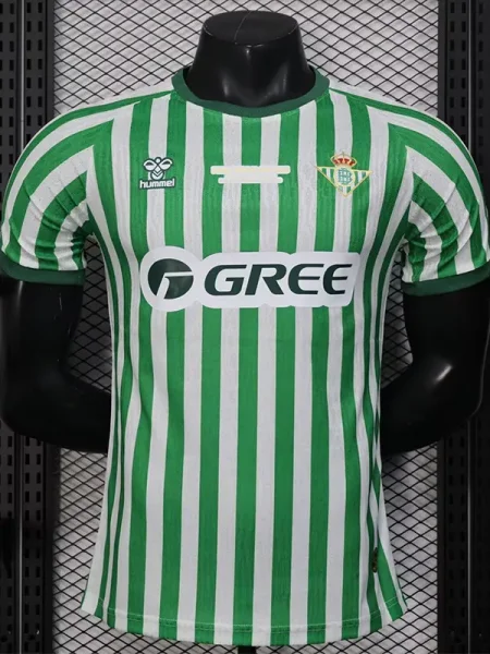 2025 Real Betis UECL Finals Player Version Soccer Jersey (带决赛字)
