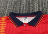1994 Spain Home Kids Retro Soccer Jersey