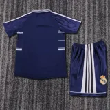 1998-1999 RMA Away Kids Retro Soccer Jersey