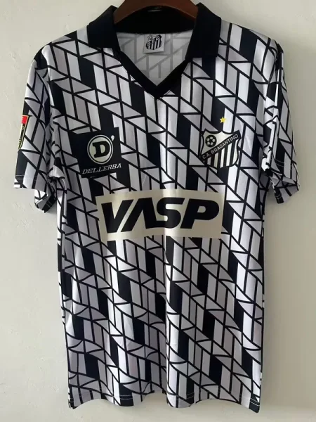 1990 Santos FC Away Retro Soccer Jersey