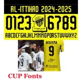2025 Ittihad Yellow Fans Training shirts