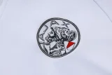 25-26 Ajax White Half Pull Tracksuit (半拉链)