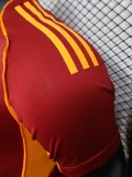 25-26 Roma Home Player Version Soccer Jersey