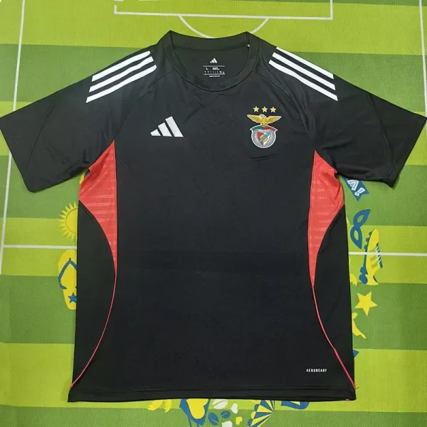 25-26 Benfca Black Training Shirts