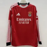 25-26 Benfca Home Long Sleeve Soccer Jersey (长袖)