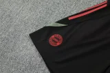25-26 Bayern Army green Tank top and shorts suit