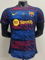 25-26 BAR Blue Red Special Edition Player Version Training Shirts