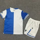 25-26 Blackburn Home Kids Soccer Jersey