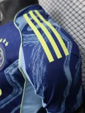 25-26 Ajax Blue Player Version Soccer Jersey