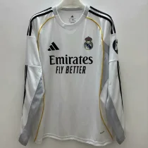 25-26 RMA Home Long Sleeve Soccer Jersey (长袖)
