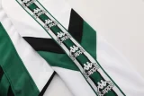 25-26 Real Betis White Black Jacket Tracksuit #01