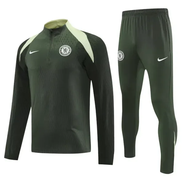 25-26 CHE Army green Half Pull Tracksuit (半拉链)
