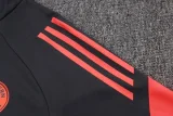 25-26 Bayern Dark gray Half Pull Tracksuit (半拉链)
