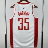 22-23 ROCKETS DURANT #35 White Top Quality Hot Pressing NBA Jersey