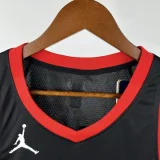 23-24 Rockets DURANT #35 Black Top Quality Hot Pressing NBA Jersey (Trapeze Edition)人版