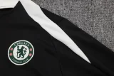 25-26 CHE Black Half Pull Tracksuit (半拉链)