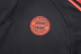 25-26 Bayern Dark gray Half Pull Tracksuit (半拉链)