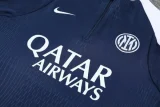 25-26 INT Royal blue Half Pull Tracksuit (半拉链)