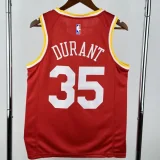 ROCKETS DURANT #35 Red Retro Top Quality Hot Pressing NBA jersey