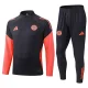 25-26 Bayern Dark gray Half Pull Tracksuit (半拉链)