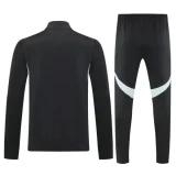 2025 AD Black Jacket Tracksuit #2319