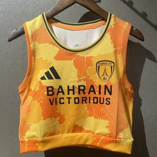 25-26 PSG Yellow orange women Yoga Vest (女)