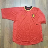 2000 Belgium Home Retro Soccer Jersey