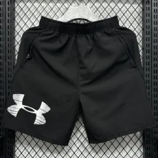 D662 UA Black Casual Short Pants