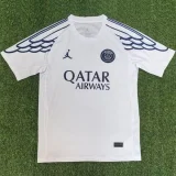 25-26 PsG White Special Edition Fans Training shirts (JD蓝标)