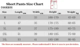 D980 AD Dark gray Casual Short Pants