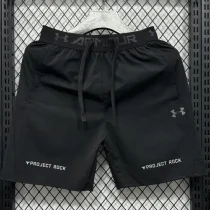 D3301 UA Black Casual Short Pants