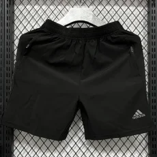 D980 AD Black Casual Short Pants