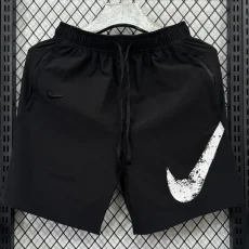 D704 NK Black Casual short Pants