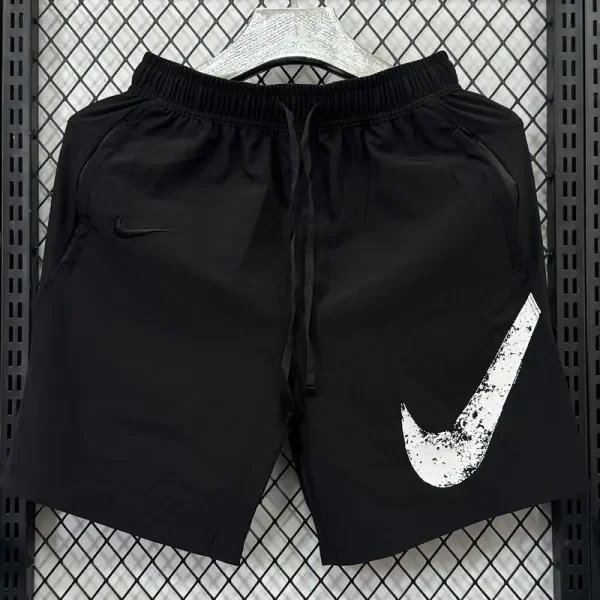 D704 NK Black Casual short Pants