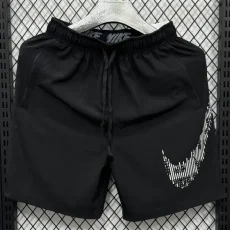 D661 NK Black Casual Short Pants