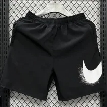 D660 NK Black Casual Short Pants